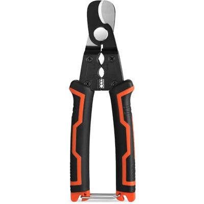 ValueMax 180 mm Cable Cutter Pliers, 4-in-1 Multi-Function Wire Cutter Cutting, Stripping, Peeling & Breaking Cables up to 11mm, Patented Invisible Spring, Safety Lock, Comfortable Handle ValueMax 180 mm Cable Cutter Pliers, 4-in-1 Multi-Function Wire Cutter Cutting, Stripping, Peeling & Breaking Cables up to 11mm, Patented Invisible Spring, Safety Lock, Comfortable Handle