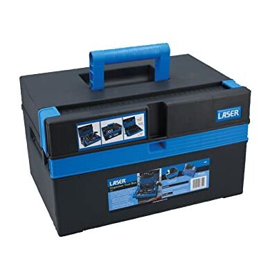 Laser 8651 Organiser Tool Box 380mm (15"), Blue Laser 8651 Organiser Tool Box 380mm (15"), Blue