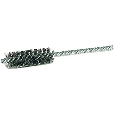 Weiler 21115 Power Tube Brush, Double Stem/Double Spiral, 1", 0.104" Steel Wire Fill, 2-1/2" Length Pack of 10 Weiler 21115 Power Tube Brush, Double Stem/Double Spiral, 1", 0.104" Steel Wire Fill, 2-1/2" Length Pack of 10