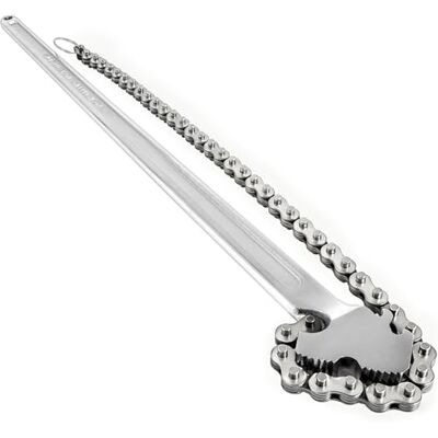 VEVOR 24 Inch Pipe Chain Wrench Heavy Duty 6.7 Inch Chain Wrench VEVOR 24 Inch Pipe Chain Wrench Heavy Duty 6.7 Inch Chain Wrench