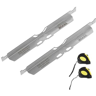 VEVOR Wheel Alignment Tool, 2-Pack Toe Alignment Toe Plates, Stainless Steel Wheel Alignment Tool Plate, Toe Angle Accurate Measurement, Includes 2 Measuring Tapes & Conversion Chart VEVOR Wheel Alignment Tool, 2-Pack Toe Alignment Toe Plates, Stainless Steel Wheel Alignment Tool Plate, Toe Angle Accurate Measurement, Includes 2 Measuring Tapes & Conversion Chart