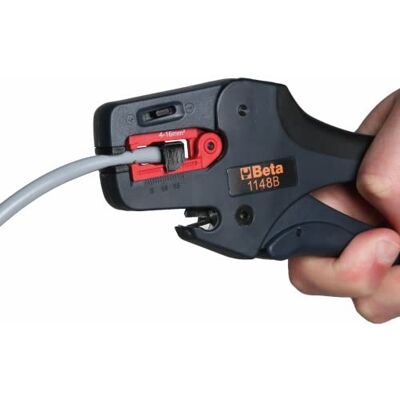 Beta 11480200 Model 1148 B Wire Stripping Pliers, Self-adjusting with Cutting Device Beta 11480200 Model 1148 B Wire Stripping Pliers, Self-adjusting with Cutting Device