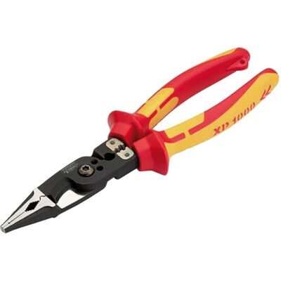 Draper XP1000 VDE Tethered 8-in-1 Electricians Pliers - Electricians Pliers Draper XP1000 VDE Tethered 8-in-1 Electricians Pliers - Electricians Pliers