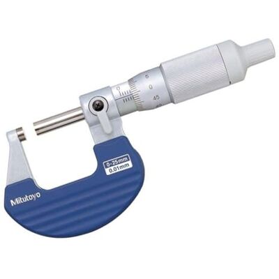Mitutoyo 102 – 707 - Micrometer - 0-25mm Range, 0.001mm Graduation Mitutoyo 102 – 707 - Micrometer - 0-25mm Range, 0.001mm Graduation