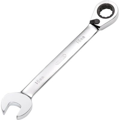 Draper 52004 Hi-Torq Metric Reversible Ratcheting Combination Spanner, 16mm Draper 52004 Hi-Torq Metric Reversible Ratcheting Combination Spanner, 16mm