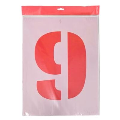 Centurion 0-9 Number Stencil Kit, 200mm Character Height Centurion 0-9 Number Stencil Kit, 200mm Character Height