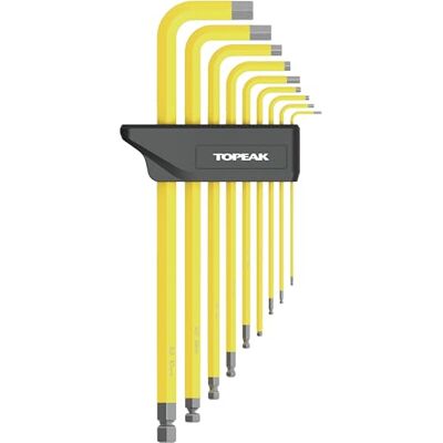 Topeak Duohex Wrench Set DX, 9 Pieces Sizes 1.5-10mm Topeak Duohex Wrench Set DX, 9 Pieces Sizes 1.5-10mm
