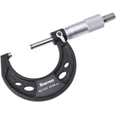 Starrett Precision Mechanical Micrometer 50mm Starrett Precision Mechanical Micrometer 50mm