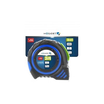 Högert Technik HT4M402 Tape Measure 8 m 25 mm Auto Stop Nylon with Magnet Högert Technik HT4M402 Tape Measure 8 m 25 mm Auto Stop Nylon with Magnet