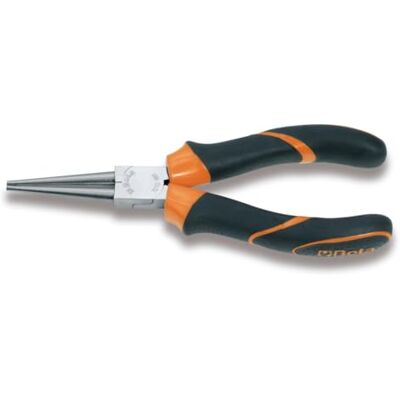 Beta 10100036 Model 1010 BM160 Round Knurled Nose Pliers, Bi-material Handles, 160mm Long Beta 10100036 Model 1010 BM160 Round Knurled Nose Pliers, Bi-material Handles, 160mm Long