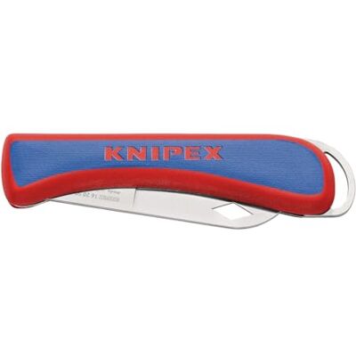 Draper KNIPEX 16 20 50 SB Folding Knife for Electricians, 120mm Draper KNIPEX 16 20 50 SB Folding Knife for Electricians, 120mm