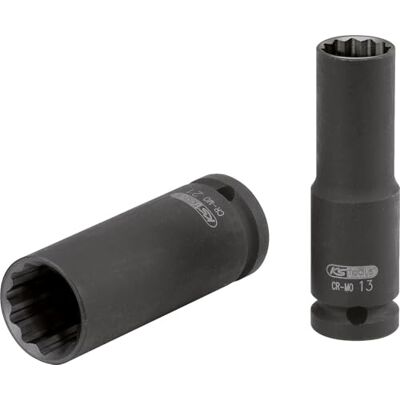 KS TOOLS 515.0977 1/2" Bi hex impact socket, long, 31mm KS TOOLS 515.0977 1/2" Bi hex impact socket, long, 31mm