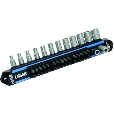 Laser 9329 LocSoc Socket & Bit Set 1/4"D 44pc 50th Anniversary Laser 9329 LocSoc Socket & Bit Set 1/4"D 44pc 50th Anniversary