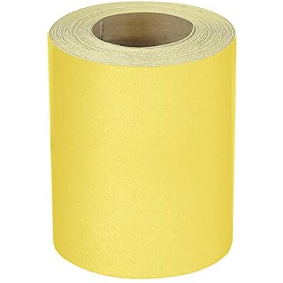 Mirka Yellow Sandpaper Abrasive Roll / 93mm x 5m / 1 roll / P100 /sanding hardwood, softwood, paint, filler, plastic Mirka Yellow Sandpaper Abrasive Roll / 93mm x 5m / 1 roll / P100 /sanding hardwood, softwood, paint, filler, plastic