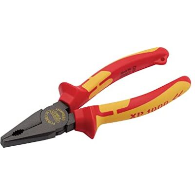 Draper 99061 XP1000 VDE Combination Pliers, 160mm, Tethered Draper 99061 XP1000 VDE Combination Pliers, 160mm, Tethered