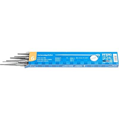 PFERD 17061 Classic Line Chain Saw File, 5/16" Diameter x 8" Length (Pack of 6) PFERD 17061 Classic Line Chain Saw File, 5/16" Diameter x 8" Length (Pack of 6)