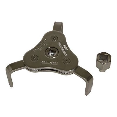 Lisle 63830 61-124mm 3 Jaw Wrench & Adapter Lisle 63830 61-124mm 3 Jaw Wrench & Adapter