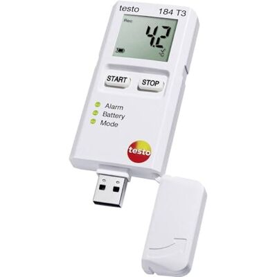 Testo - 184 T3 - -35 to +70 °C - Temperature data logger Testo - 184 T3 - -35 to +70 °C - Temperature data logger