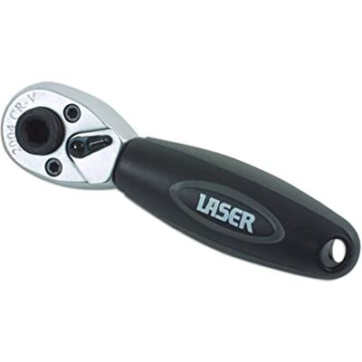 Laser 3723 Stubby Ratchet & Bit Driver 1/4"D Laser 3723 Stubby Ratchet & Bit Driver 1/4"D