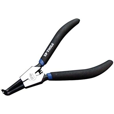 SP TOOLS Pliers SP32314 Curved 140mm Size and Opening SP TOOLS Pliers SP32314 Curved 140mm Size and Opening