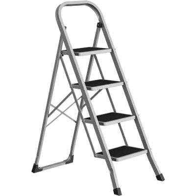 SONGMICS 4-Step Ladder, Folding Step Ladder, Safety, Holds up to 150KG SONGMICS 4-Step Ladder, Folding Step Ladder, Safety, Holds up to 150KG