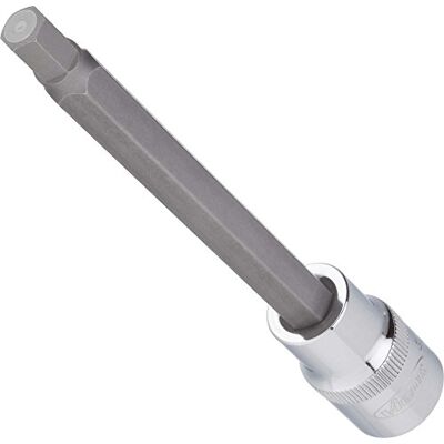 Vigor V2084 Hexagon Socket Screwdriver Bit, 10 mm, L 140 mm, 1/2 Vigor V2084 Hexagon Socket Screwdriver Bit, 10 mm, L 140 mm, 1/2