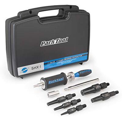 Park Tool SHX-1 Slide Hammer Extractor Kit, Silver Park Tool SHX-1 Slide Hammer Extractor Kit, Silver