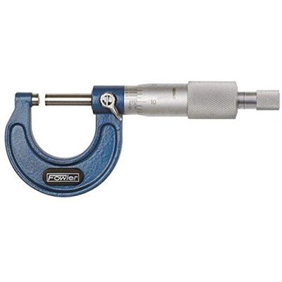 Fowler 52-240-101-1 Outside Inch Micrometer, 0-1" Range Fowler 52-240-101-1 Outside Inch Micrometer, 0-1" Range