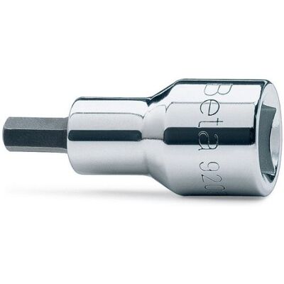 Beta 009200429 920 Hexagon Socket Driver - Long Series 1/2 Drive Beta 009200429 920 Hexagon Socket Driver - Long Series 1/2 Drive