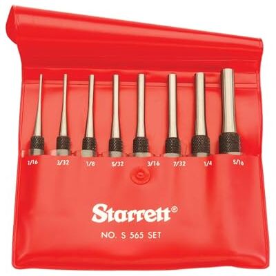 Starrett S565PC Drive Pin Punch Set (8 Pieces) Starrett S565PC Drive Pin Punch Set (8 Pieces)