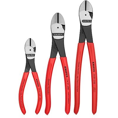 Knipex KX002005S2 - High Leverage Diagonal Cutter Set Knipex KX002005S2 - High Leverage Diagonal Cutter Set