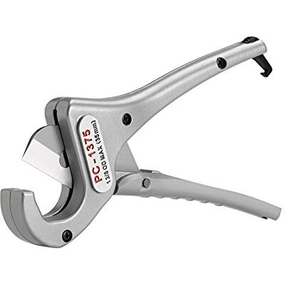 RIDGID 23493 Model PC-1375 ML Single Stroke Plastic Pipe and Tubing Cutter, 1/8-inch to 1-3/8-inch Pipe Cutter, Chrome RIDGID 23493 Model PC-1375 ML Single Stroke Plastic Pipe and Tubing Cutter, 1/8-inch to 1-3/8-inch Pipe Cutter, Chrome