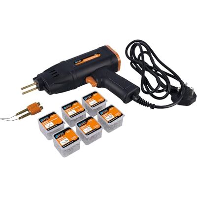 PowerTec 92769 Mains Powered Hot Stapler Kit with Assorted Staples 240V PowerTec 92769 Mains Powered Hot Stapler Kit with Assorted Staples 240V