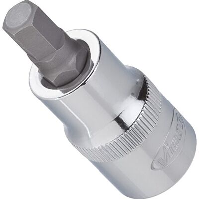 Vigor V2070 Hexagon Socket Screwdriver Bit, 19 mm, 1/2 Vigor V2070 Hexagon Socket Screwdriver Bit, 19 mm, 1/2