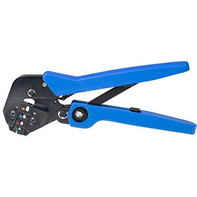 ANCOR MARINE GRADE ANCOR 703035 Angled Double Crimp Ratcheting Crimper 26 AWG to 10 AWG ANCOR MARINE GRADE ANCOR 703035 Angled Double Crimp Ratcheting Crimper 26 AWG to 10 AWG