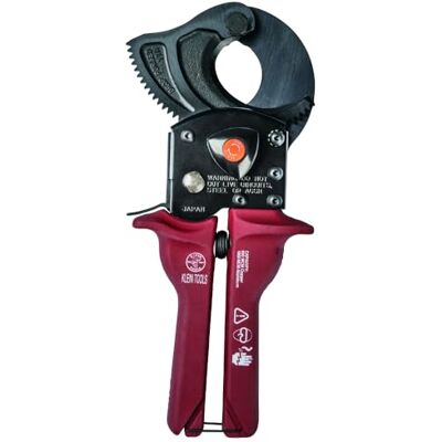 KLEIN TOOLS 63601 Compact Ratcheting Kabelsnijder Door KLEIN TOOLS 63601 Compact Ratcheting Kabelsnijder Door