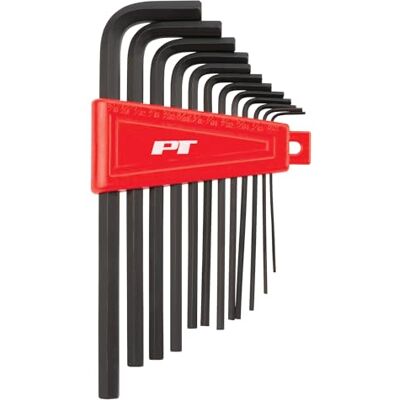 PERFORMANCE TOOL W1393 12pc SAE Long Hex Key Set PERFORMANCE TOOL W1393 12pc SAE Long Hex Key Set
