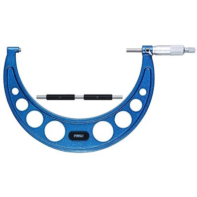 Fowler Full Warranty Series Outside Inch Micrometer, 52-240-008-1, Ratchet Stop Thimble, 7-8" Measuring Range, 0.0001" Graduation Fowler Full Warranty Series Outside Inch Micrometer, 52-240-008-1, Ratchet Stop Thimble, 7-8" Measuring Range, 0.0001" Graduation