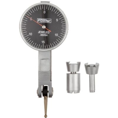 Fowler 52-562-778-0, Horizontal Test Indicator with 0-0.030" Measuring Range (Black) Fowler 52-562-778-0, Horizontal Test Indicator with 0-0.030" Measuring Range (Black)