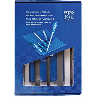 PFERD 16081 5 Pieces 10" 542 WRU Type American Pattern Machinists File, Second Cut PFERD 16081 5 Pieces 10" 542 WRU Type American Pattern Machinists File, Second Cut