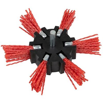 Sealey Ø100mm Nylon Filament Strip Brush with Ø6mm Shaft NFBS100 Sealey Ø100mm Nylon Filament Strip Brush with Ø6mm Shaft NFBS100