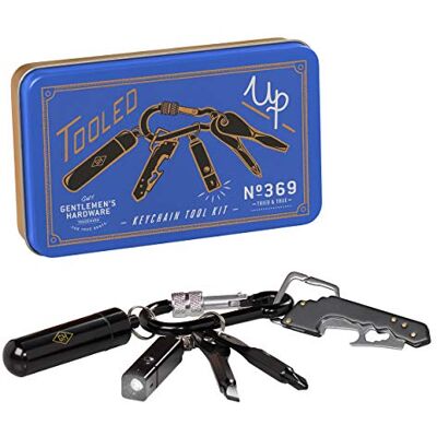 Gentlemen's Hardware Everyday Keychain Tool Kit, Black Gentlemen's Hardware Everyday Keychain Tool Kit, Black