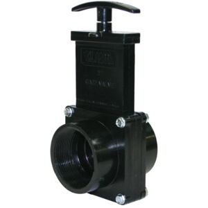 Valterra 7207 ABS Gate Valve, Black, 2" FPT Valterra 7207 ABS Gate Valve, Black, 2" FPT
