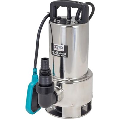 SIP SUB 3075-SS Submersible Dirty Water Pump 750W 16500L/hr Float Switch SIP SUB 3075-SS Submersible Dirty Water Pump 750W 16500L/hr Float Switch