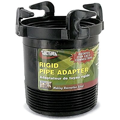 Valterra T1027 Rotating Rigid Sewer Pipe Adapter-3", Bayonet, Black, 3 Inch Valterra T1027 Rotating Rigid Sewer Pipe Adapter-3", Bayonet, Black, 3 Inch