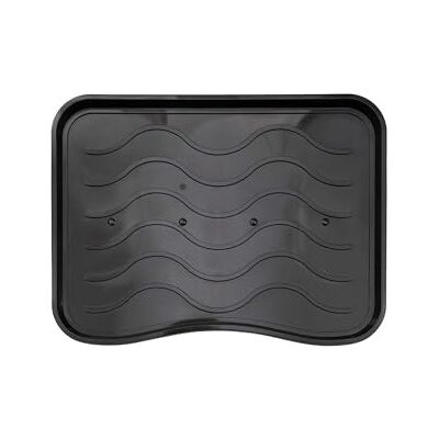 Nicoman Boot Tray Shoe Organiser Non Slip Washable Multipurpose Container Floor Carpet Protection for Indoor Outdoor (Small Black, Pack of 1) Nicoman Boot Tray Shoe Organiser Non Slip Washable Multipurpose Container Floor Carpet Protection for Indoor Outdoor (Small Black, Pack of 1)