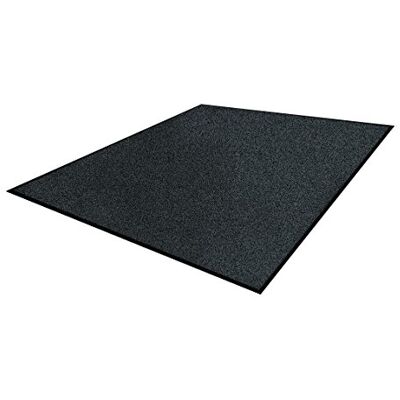 M+A Matting Andersen 1959088 2452# Nylon Fibre Interior Floor Mat, Classic Impressions Solid, 830gr/M2, 85 cm Width x 300 cm Length, Anthracite M+A Matting Andersen 1959088 2452# Nylon Fibre Interior Floor Mat, Classic Impressions Solid, 830gr/M2, 85 cm Width x 300 cm Length, Anthracite
