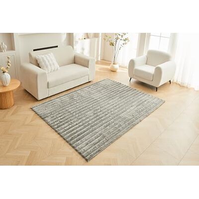 GC GAVENO CAVAILIA Faux Fur Fleece Area Rugs For Living Room Bedroom, Dining Room, Office Indoor Outdoor Washable Rug Non Slip Floor Mat Thick Pile Carpet Runner Fluffy Shaggy Rug, 120x170 Cm GC GAVENO CAVAILIA Faux Fur Fleece Area Rugs For Living Room Bedroom, Dining Room, Office Indoor Outdoor Washable Rug Non Slip Floor Mat Thick Pile Carpet Runner Fluffy Shaggy Rug, 120x170 Cm