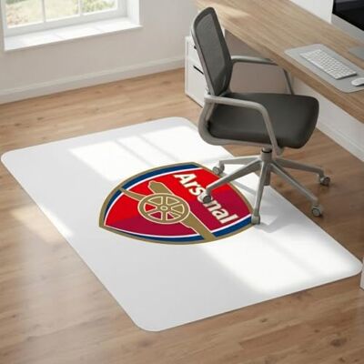 Licensed Décor fan decor Arsenal Office Chair Mat 125x100cm Non Slip Floor Mat for Carpet or Hardwood Floor Plastic Floor Mats for Bedroom, Office, Man Cave, Gaming Rug Licensed Arsenal Gifts for Men & Boys Licensed Décor fan decor Arsenal Office Chair Mat 125x100cm Non Slip Floor Mat for Carpet or Hardwood Floor Plastic Floor Mats for Bedroom, Office, Man Cave, Gaming Rug Licensed Arsenal Gifts for Men & Boys