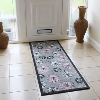 JVL Mega Runner Mat 57 x 150 cm, Dandelion Seeds JVL Mega Runner Mat 57 x 150 cm, Dandelion Seeds